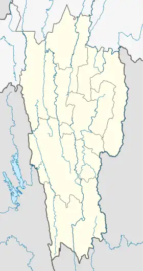 Voir sur la carte administrative du Mizoram