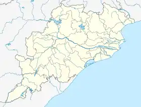 Voir sur la carte administrative de l'Odisha
