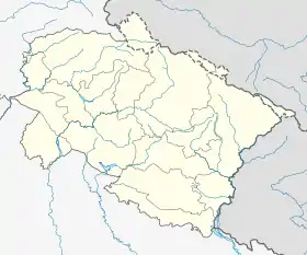 Voir sur la carte administrative de l'Uttarakhand