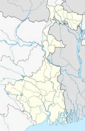 Géolocalisation sur la carte : Bengale-Occidental/Inde