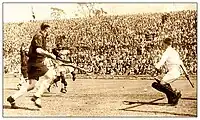 Match of India against United States at the 1932 Olympics