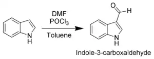 Formylation de l'indole de Vilsmeyer-Haack