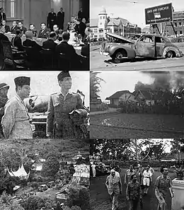 Description de l'image Indonesian National Revolution montage.jpg.