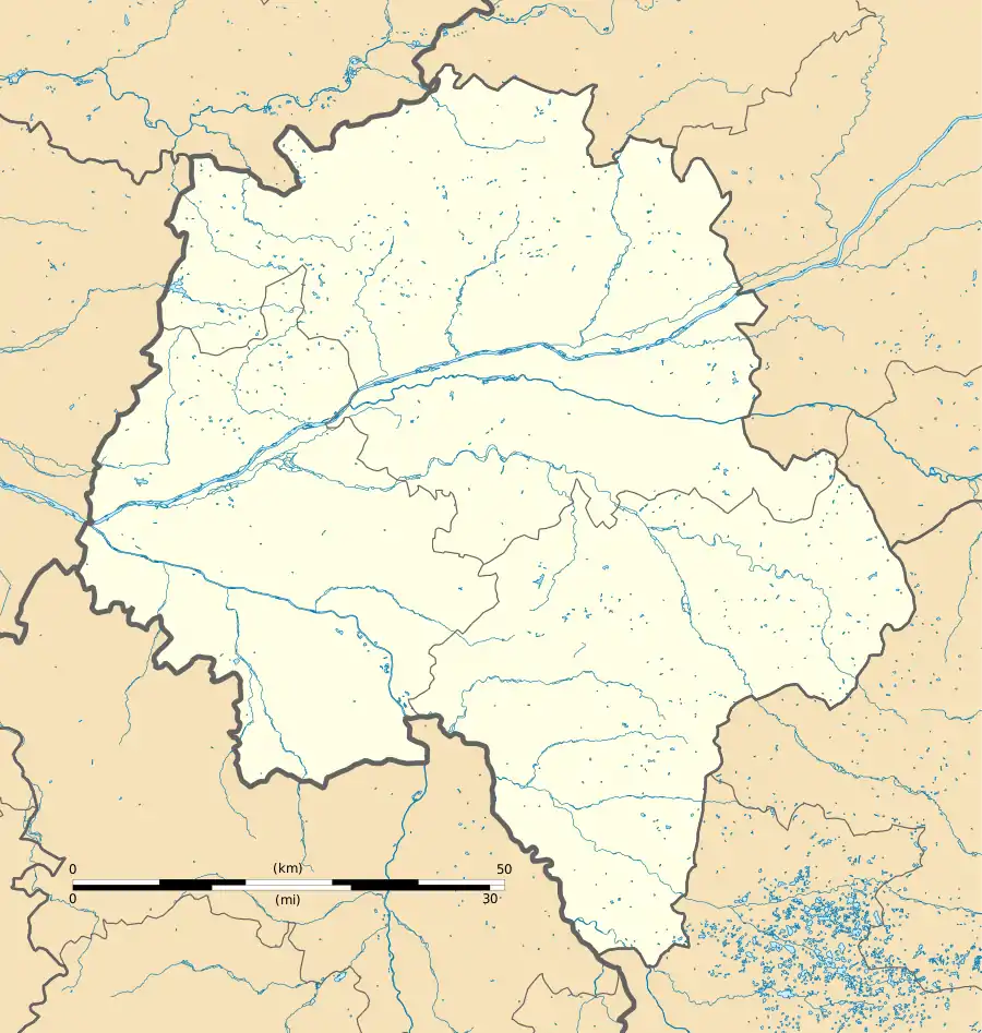 Voir sur la carte administrative d'Indre-et-Loire