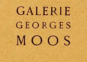 Image illustrative de l’article Galerie Georges Moos