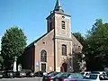 L'église St-Amandus à côté du château d'Ingelmunster