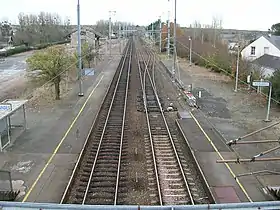 La gare d'Ingrandes-sur-Loire.