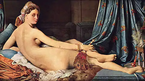 Jean-Auguste-Dominique Ingres, La Grande Odalisque (1814)