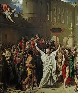 Le Martyre de saint Symphorien, huile sur toile de Dominique Ingres (1834)