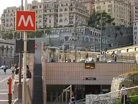 Image illustrative de l’article Principe (métro de Gênes)