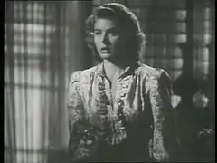 Ingrid Bergman dans Casablanca (1942).