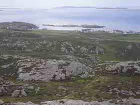 Vue d'Inishbofin.