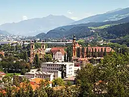 Wilten et Bergisel, basilique de Wilten.