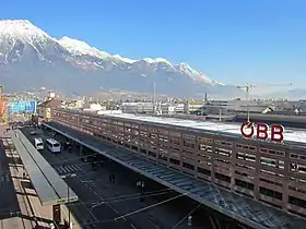 Image illustrative de l’article Gare centrale d'Innsbruck