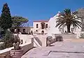 L'intérieur du monastère de Preveli.