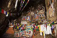 Intérieur de la grotte.