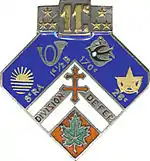 Insigne de la 11e division d'infanterie