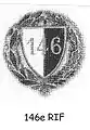 Insigne du 146e RIF.