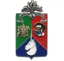 Insigne 21e R.I.Ma, 1er R.E.C et 1er R.E.G, Opération LICORNE 2002 (Côte d'Ivoire).