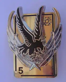 Insigne régimentaire du 5e régiment d'hélicoptères de combat