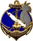 Insigne du Groupement du service militaire adapté de Nouvelle-Calédonie.