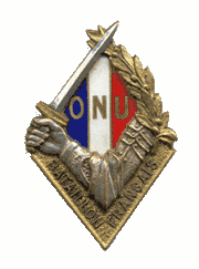 Insigne du bataillon de Corée (156e RI), commandant général de corps d'armée Raoul Magrin-Vernerey (officiellement comme lieutenant-colonel), (1950).