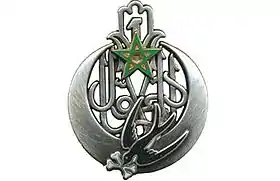 Insigne du 1er régiment de tirailleurs.