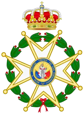 Médaille de l’ordre de Saint-Ferdinand d'Espagne