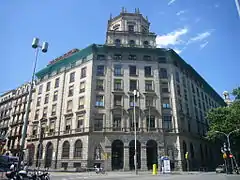 Bâtiment de l'Institut Català de la Salut rue Balmes