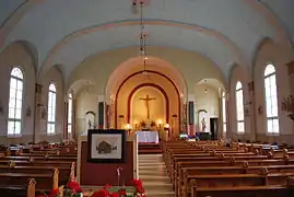 Intérieur de l'église