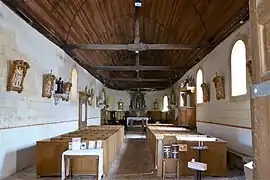 L'intérieur de l'église.