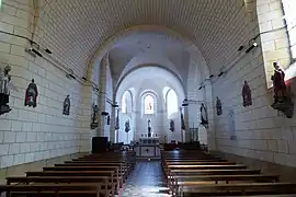 Intérieur de l'église.