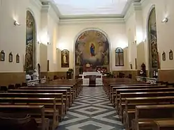 Intérieur de l'église.