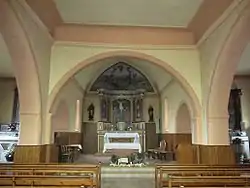 Intérieur de l'Eglise.