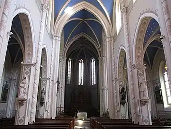 Intérieur de l'église.