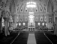  Intérieur de l'église Saint-Grégoire-de-Nazianze à Buckingham