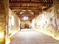 Intérieur de l'ancienne église Saint-Pierre-aux-Liens du Vieux-Bourg.