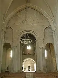 Intérieur de l'église.