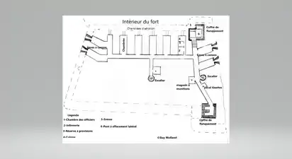 Intérieur du fort