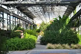 Vue sur l'Intérieur du jardin