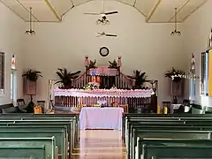 Intérieur du temple Ebenezer