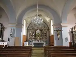 Intérieur de l'Eglise.