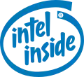 Logo d'Intel inside (1991 - 2 janvier 2006)