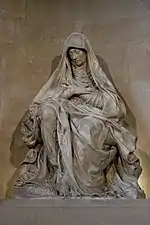 La Vierge de douleur (1582-1585, Louvre)