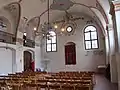 Intérieur de la synagogue