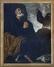 "Saint Pierre et le coq"Francesco Rosa