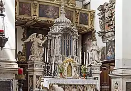 L'autel avec l'Annonciation par Enrico Merengo.