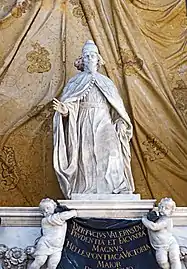 La statue du doge Bertuccio Valier