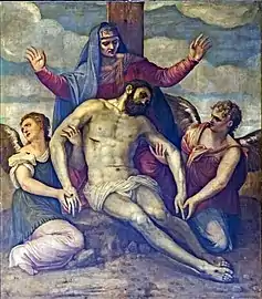Déploration du Christ par Giovanni Battista Zelotti
