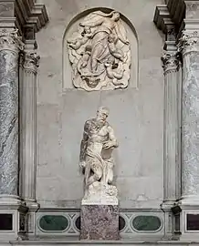 Jérôme de Stridon et l’assomption de la Vierge par Alessandro Vittoria